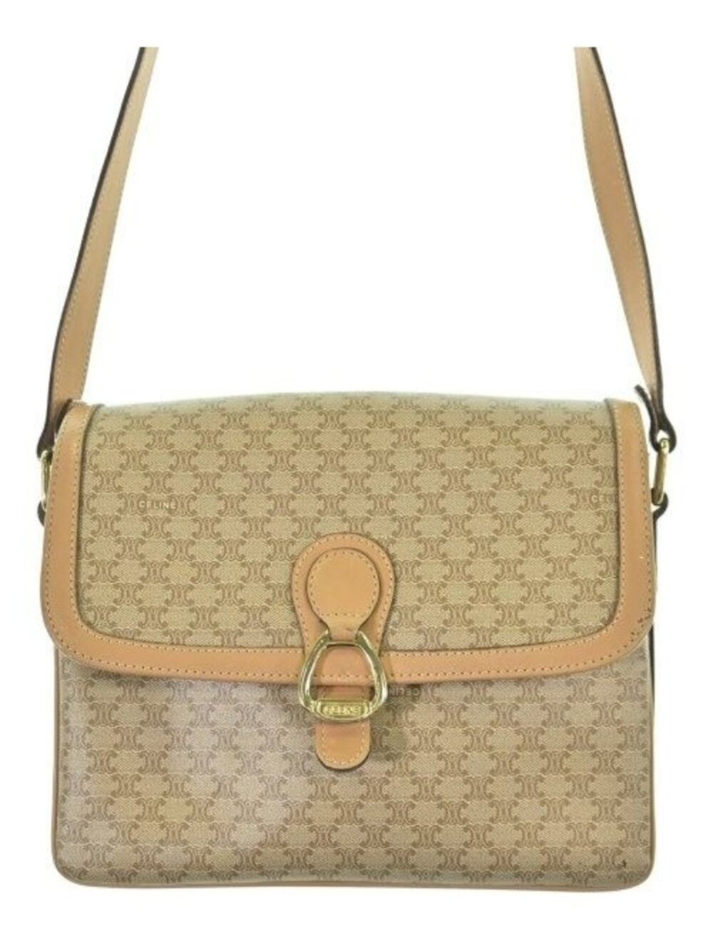 Celine Macadam Pattern Shoulder Bag